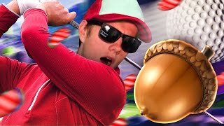 ACORN AS A GOLFBALL? (Golf With Friends)