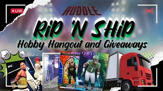 TUESDAY LIVE! Rip-N-Ship Sport Cards, Hobby Talk, & Tons of FUN!