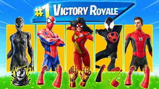 The Spider-Man Challenge in Fortnite!