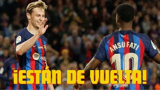 LOS NUEVOS FICHAJES DEL FC BARCELONA, ANSU FATI Y DE JONG