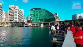 The 2024 Sydney Darling Harbour Chinese New Year Water Lion Dance Performance