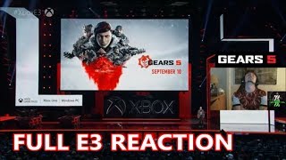 OFFICIAL GEARS OF WAR 5 RELEASE DATE, TRAILER, NEW "ZOMBIES" MODE ESCAPE | FULL E3 2019 REACTION