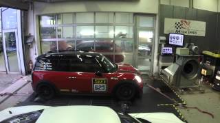 Mega Speed Mini Cooper S 1.6 T Serie Dyno run