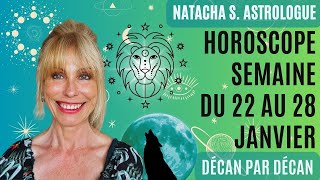 Horoscope semaine du 22 au 28 janvier 2024 🌟  Pleine Lune en Lion