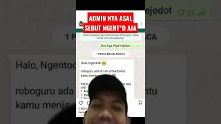 pov : ketika ngasih pantun ke admin watsapp #shortvideo #shortvideo #viral #meme