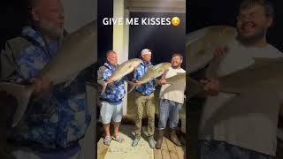 GIVE ME KISSES 😘 #kiss #reels #fishing #saltwater #fish #shortsvideo #jesus #bible