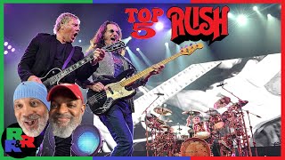 TOP 5  - Rush Songs