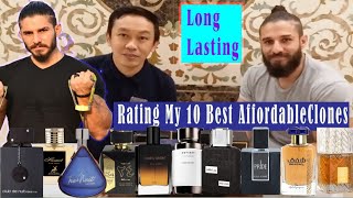 Rating My Recommended 10 Long-Lasting Excellent Perfume Clones