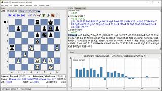 Sadhwani, Raunak   Artemiev, Vladislav, Chess com SIG Bullet Wild, Round 1 8