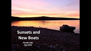 Sunsets and New Boats