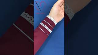 آموزش خیاطیSleeve Design | #shorts #sewinghacks #خیاطی