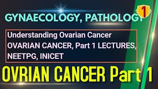 OVARIAN CANCER, Part 1, GYNAECOLOGY, PATHOLOGY, Gynaecology Lectures,  INICET, NEETPG