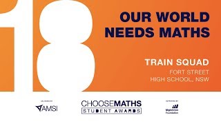 OUR WORLD NEEDS MATHS – CHOOSEMATHS Awards 2018