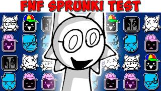 FNF Character Test | Gameplay vs Playground | FNF Sprunki Test | FNF Mods