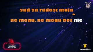 Oci jedne zene - Karaoke version with lyrics