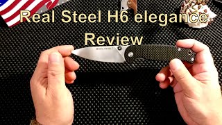 Real Steel H6 elegance CF- A beautiful cutter.