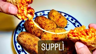 SUPPLÌ, O FANTÁSTICO BOLINHO DE ARROZ ITALIANO!