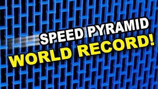 Tallest Domino Speed Pyramid (World Record)