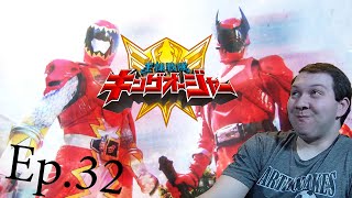 Crossover Time!!!!!!! - Ohsama Sentai King-Ohger 32 (Watch Along)