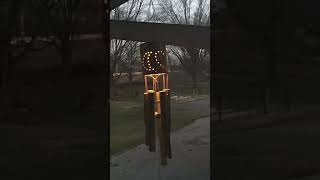 Cheri Bliss Solar Bamboo Wind Chimes#shortvideo #review