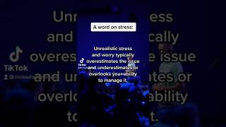 A Word on Stress