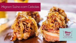 Mignon Suíno com Cebolas