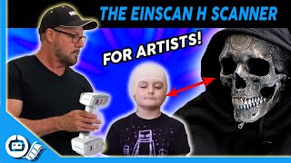 Using the Einscan H scanner for cosplay, Halloween costumes and more!