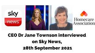 Sky News: Homecare Association CEO Dr Jane Townson on fuel shortages, 29th Sep 2021