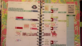 How I Plan Out My Lilly Pulitzer Agenda December 2015 | hellokatherinexo