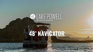 The 48' Navigator Houseboat Operating Video| Lake Powell