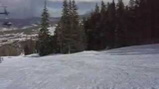 Snowboarding in Breckenridge, CO