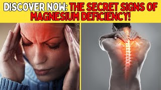 ⚠️[REVEALED] Unveiling the Hidden Signs of Magnesium Deficiency! #magnesiumdeficiency  #magnesium