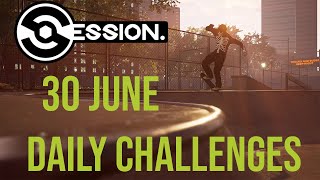 Session Daily Challenges 30 06 2020