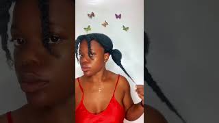 Easy hairstyle #simplychisom #shorts #shortsvideo #naturalhair #hairstyle #healthyhair #beautiful