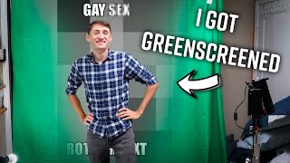 My Friends Greenscreened Me and They Were Mean - Reacting to Your Edits