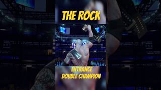 The Rock Entry In WWE 2k23 With Double championship #shorts