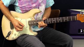 Blues Rock Soloing On Guitar - Mixing Major And Minor Pentatonic - Guitar Lesson - Soloing Concepts