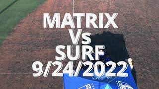 Matrix Vs Surf 9 24 2022