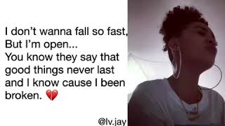 Queen Naija butterflies cover @iv.jay😍