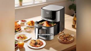 Freidora de Aire Digital ASZ de 5 Qt: Compacta, Multifuncional y Perfecta para Cocinas Pequeñas