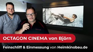 Die Lautsprecher von Holger haben eine neue Heimat im OCTAGON CINEMA von Björn gefunden.