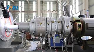 PVC drainage pipe high speed extrusion line