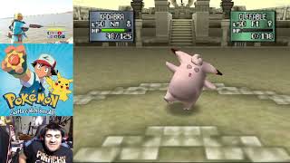 Pokemon Stadium 2 Elite Four battles and Champion Lance Round 1