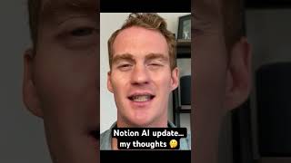 Notion AI just got a major update… in my latest video I share the 5 key changes #notion #notionai