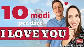 ❤️ 10 modi per dire TI AMO in INGLESE ❤️