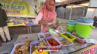 KULINER NASI KUNING LEZAT & ANEKA GORENGAN DI WARUNG BU MIN ‼️