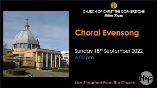 2022-09-18 - Choral Evening Service