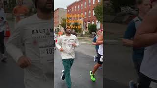 Baltimore Running Festival 🏃🏾🦋🦋#running #baltimore #2023 #endurance #shortsvideo #marathon