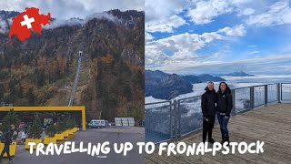 Travelling up Fronalpstock & Stoos Lodge Room Tour | Switzerland 🇨🇭