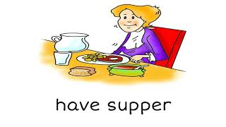 How to Pronounce Have supper in British English